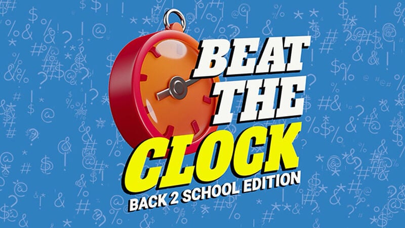 Beat the Clock: Back to School Edition